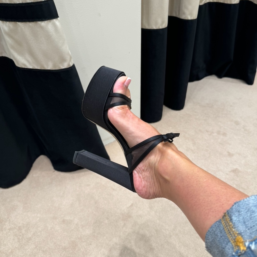Elizabetta Franchi 140mm marsh panels platform sandals